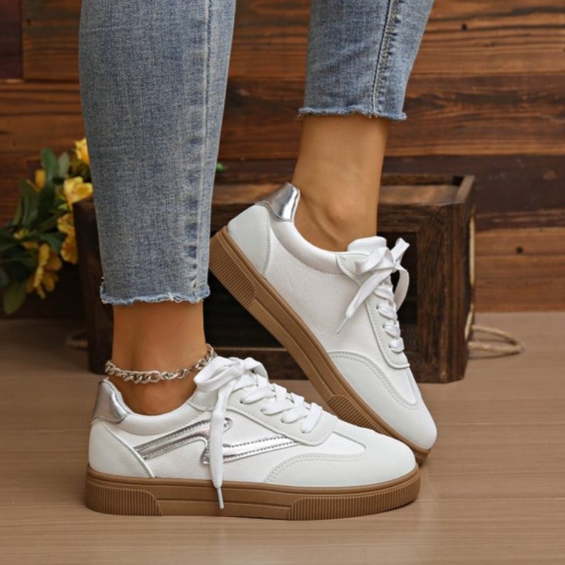 Women Shoes Tennis - Sepatu Tenis Wanita Sepatu Vulkanisir Bertali