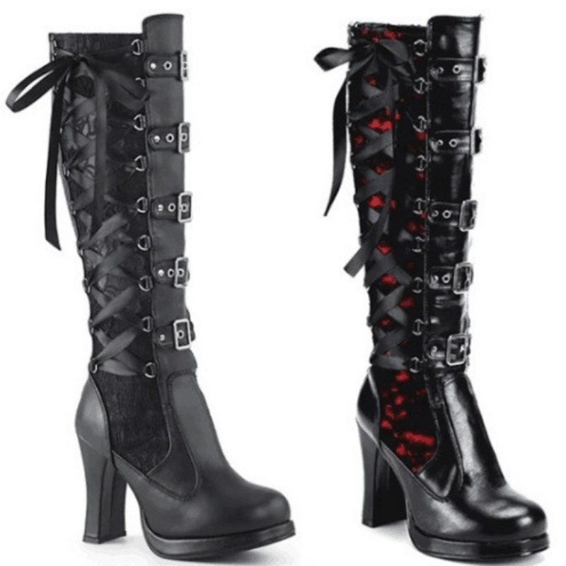 Knee High Boots Women - Sepatu Bot Setinggi Lutut Wanita Gaya