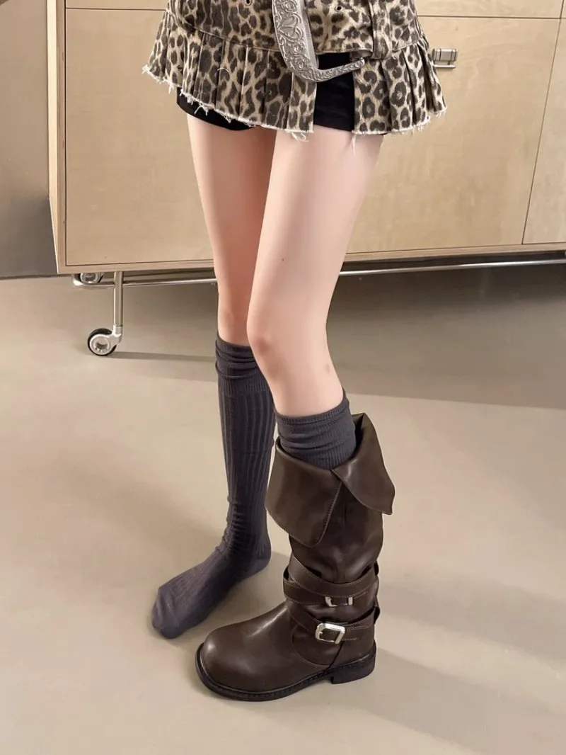 Sepatu bot setinggi lutut deng - Knee High Boots Women ulasan dan harga