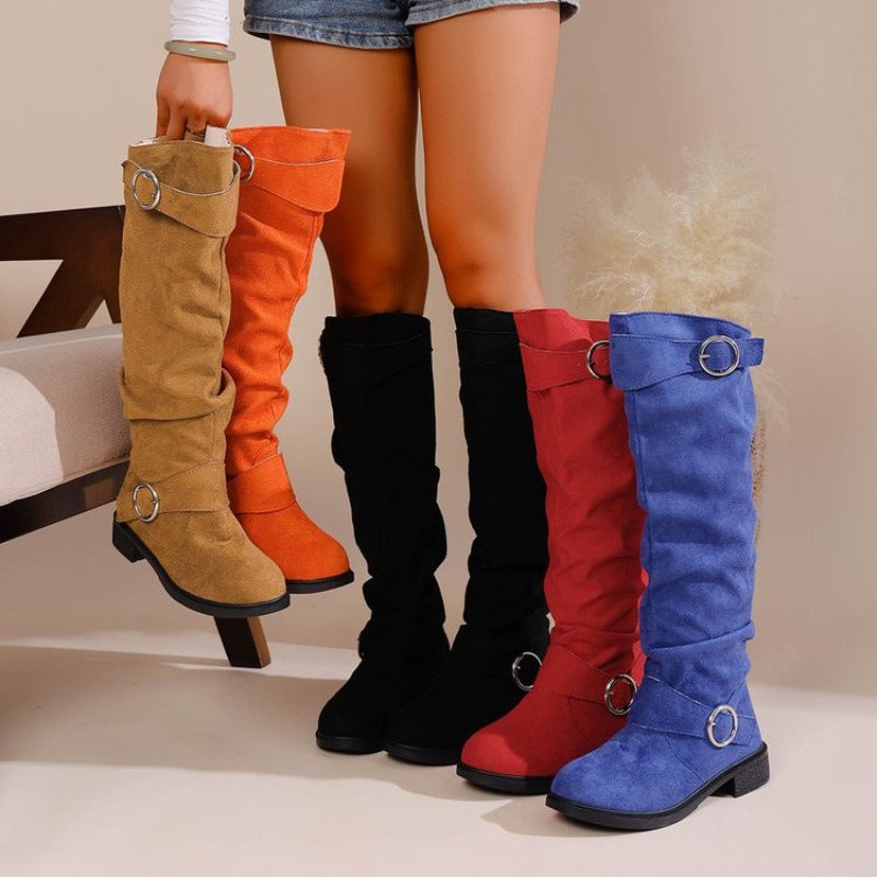 Sepatu Bot Setinggi Lutut Gaya - Knee High Boots Women ulasan dan harga
