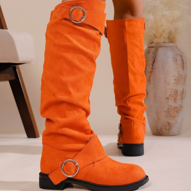 Sepatu Bot Setinggi Lutut Gaya - Knee High Boots Women ulasan dan harga