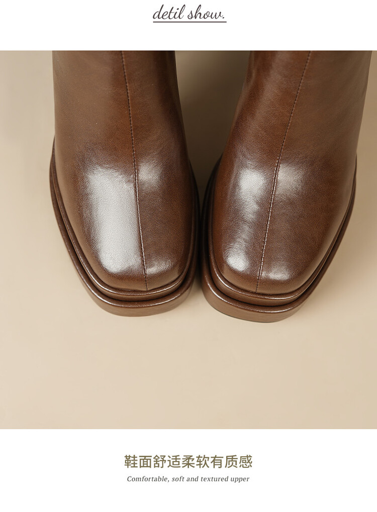 Sepatu Bot Setinggi Lutut Kuli - Knee High Boots Women ulasan dan harga